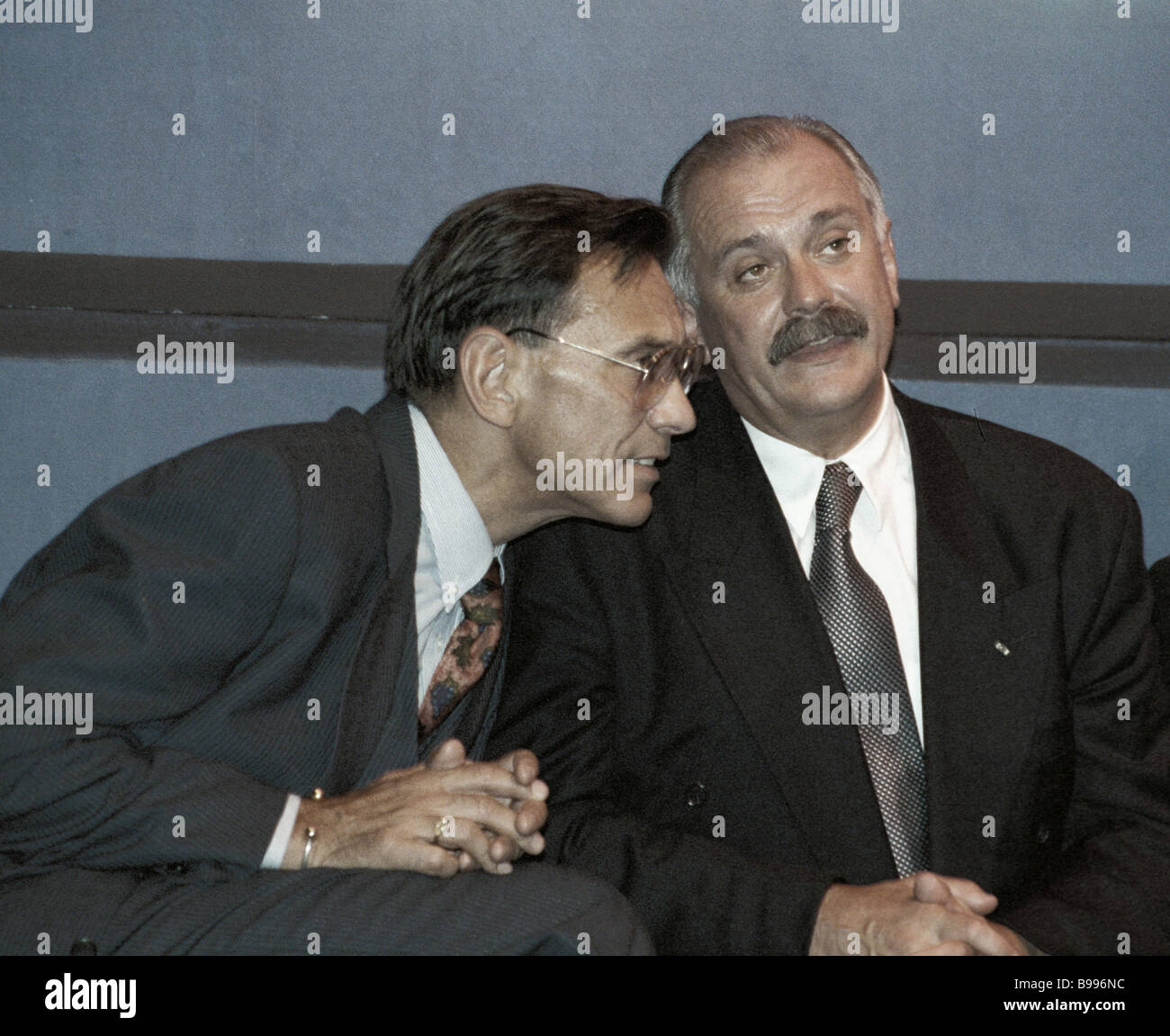 Film director Nikita Mikhalkov right and Andrei Konchalovsky left at Stock  Photo - Alamy