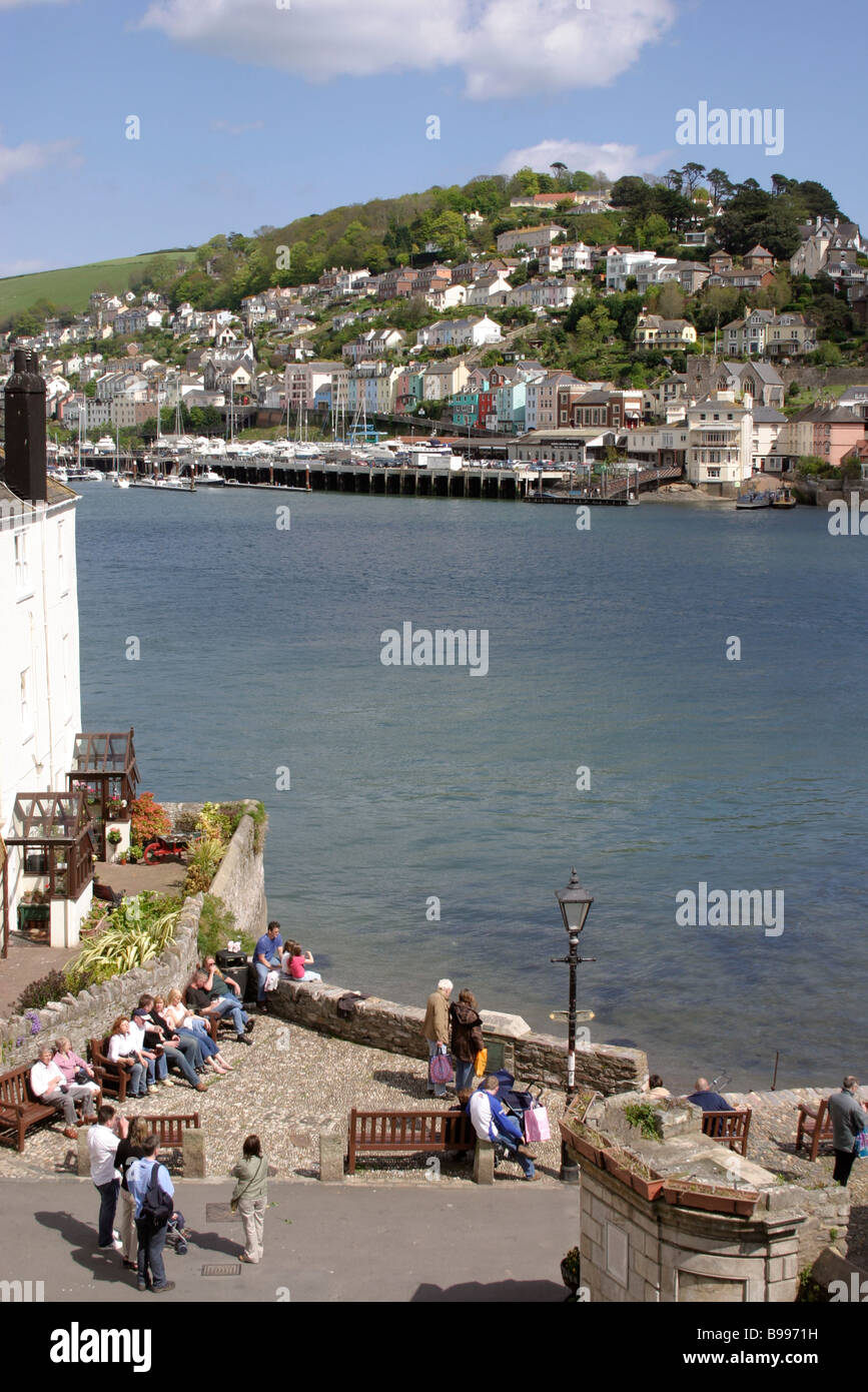 Bayard's Cove Historic old quayside area People River Dart estuary