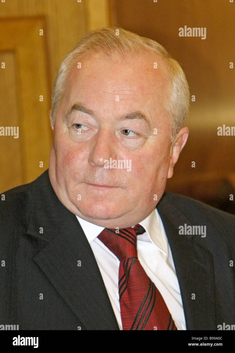 Yury Yevdokimov Murmansk regional governor taking part in an enlarged ...