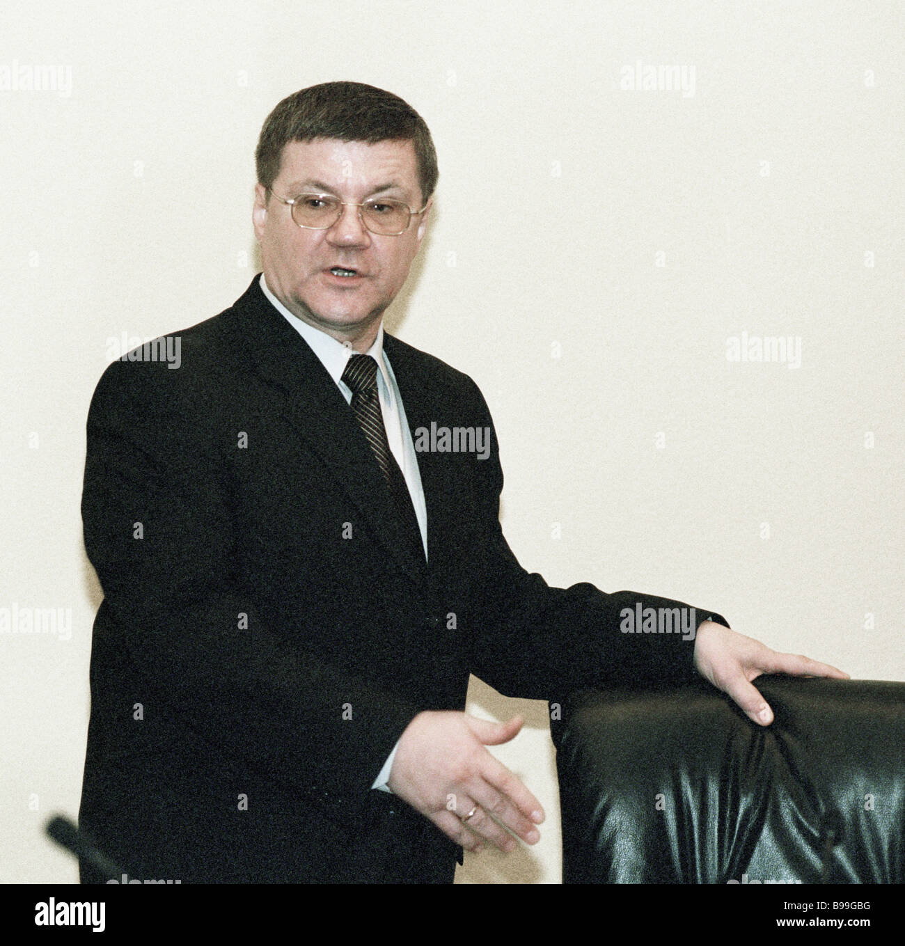 Russian Justice Minister Yury Chaika Stock Photo Alamy