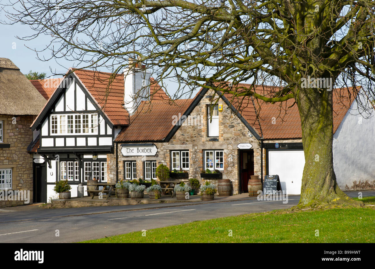 The Border Hotel, Kirk Yetholm, Roxburghshire, Scotland, UK... the