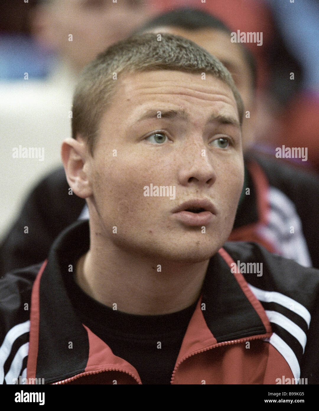 Anton Monakhov fullback Spartak football team Stock Photo - Alamy