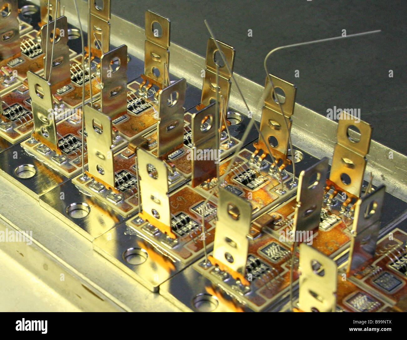 These IGBT insulated gate bipolar transistor microchips are