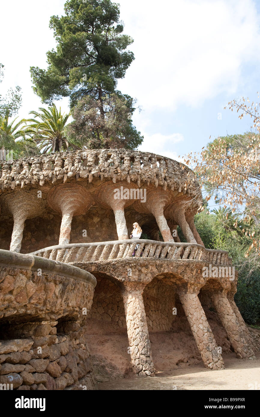 Parc Güell, Barcelona Spain Stock Photo - Alamy