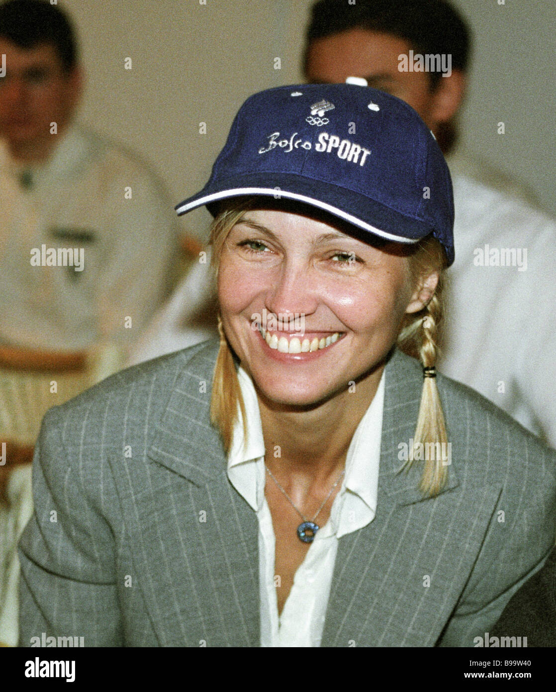 Film actress Ingeborga Dapkunaite Stock Photo - Alamy