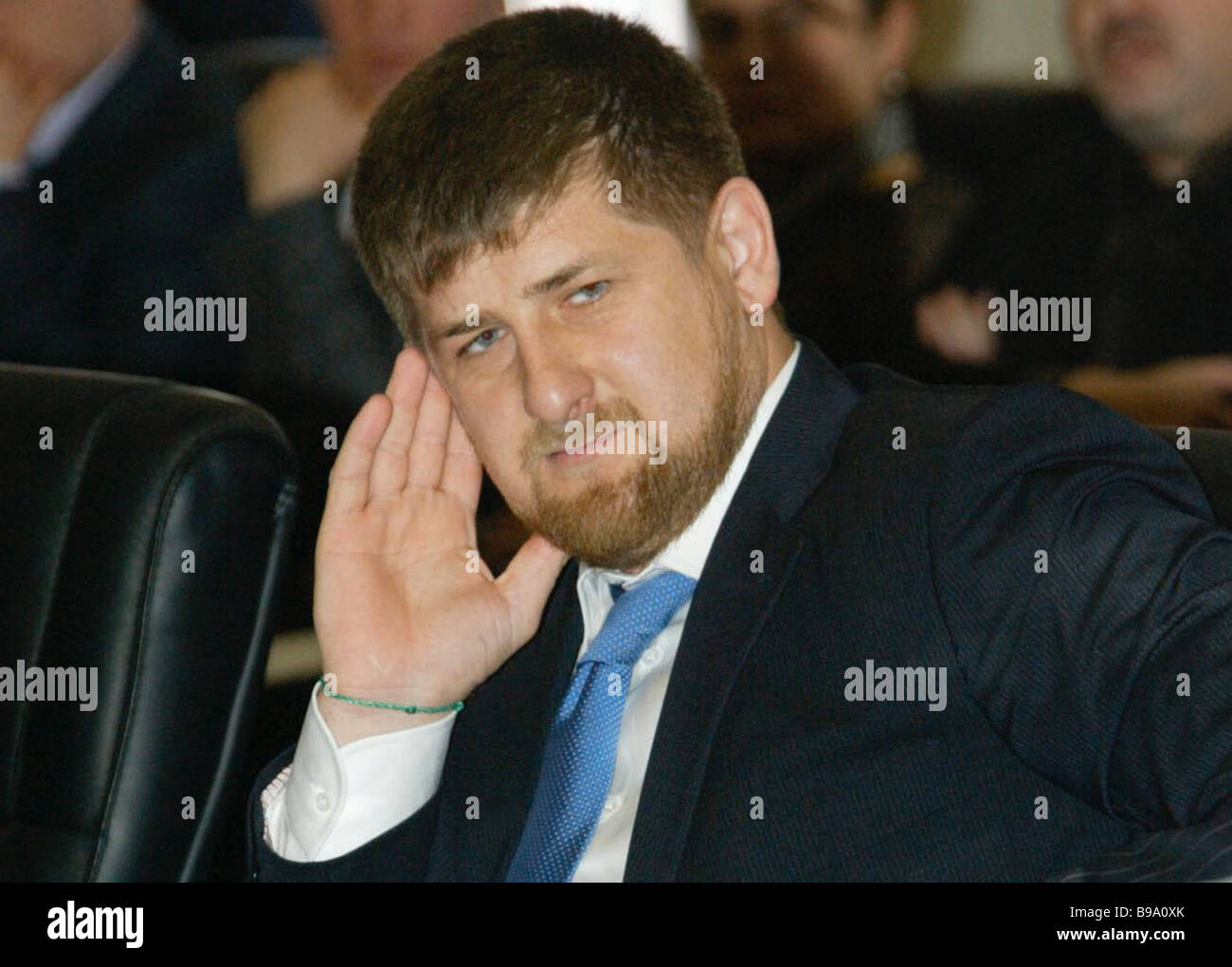 Ramzan Kadyrov acting president of Chechnya Stock Photo - Alamy