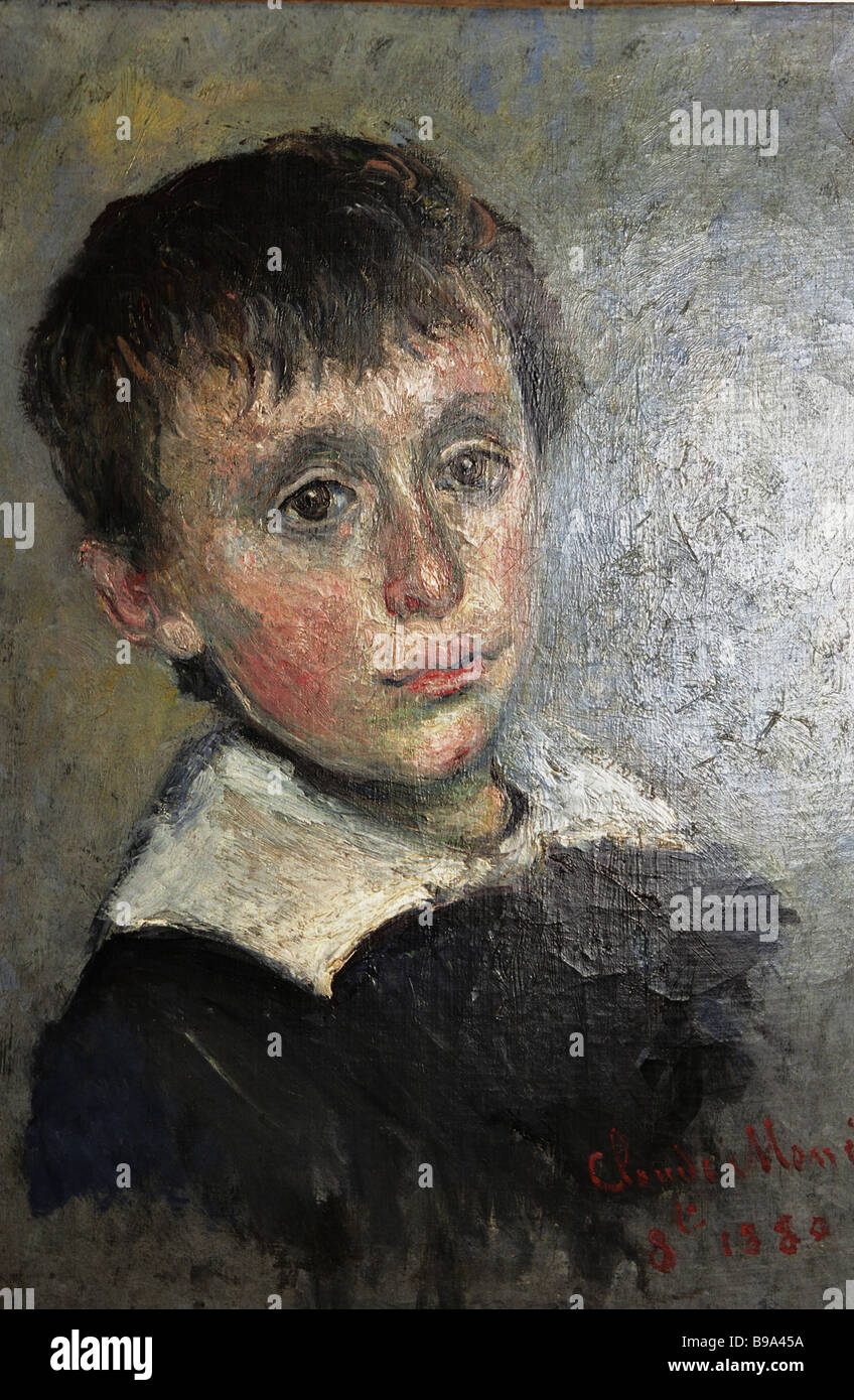 Claude Portrait of Jean 1880 Appeared in a exhibition