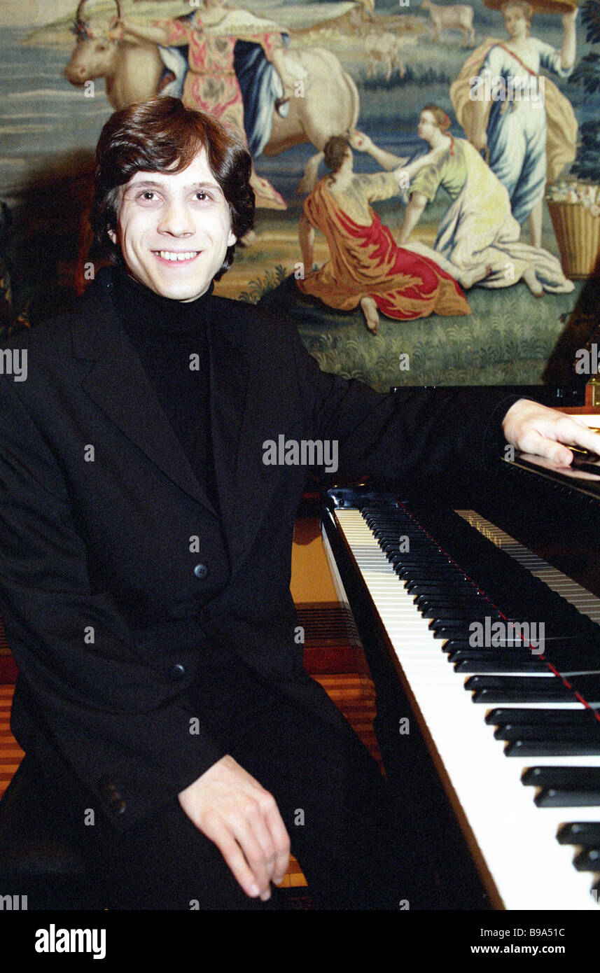Polish pianist Rafal Blechacz winner of the 1st prize Gold