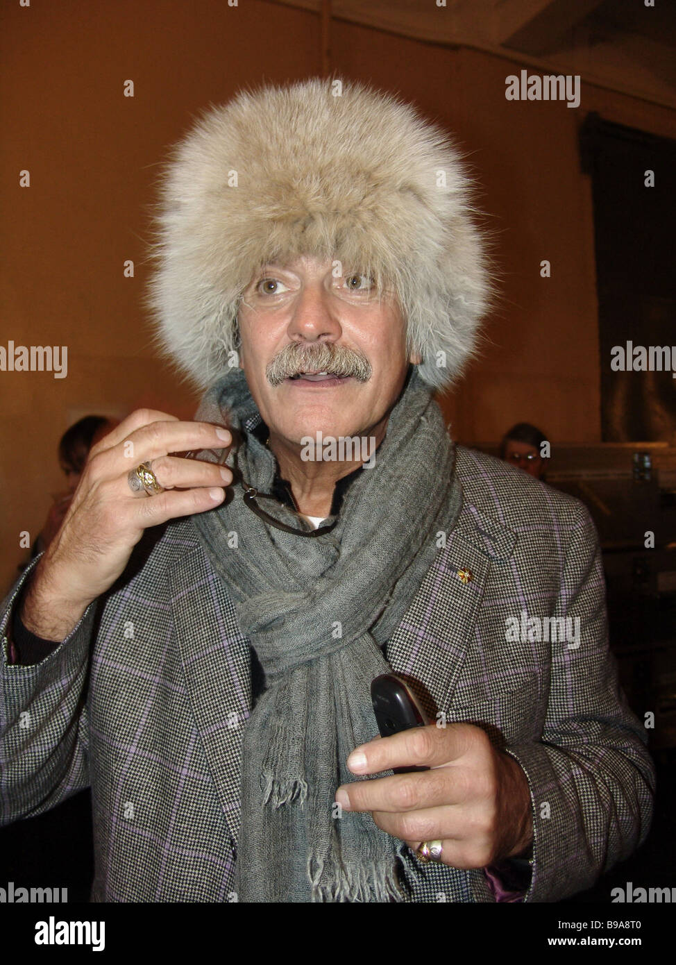 Film Director Nikita Mikhalkov At The Golden Eagle Russian