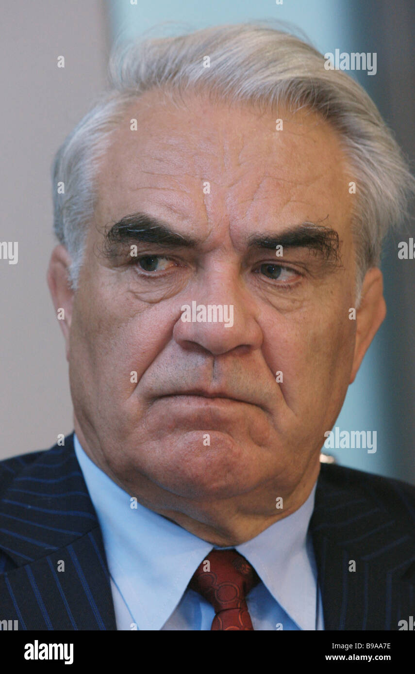 Gennady Shmal president of the Union of Oil and Gas Producers of Russia ...
