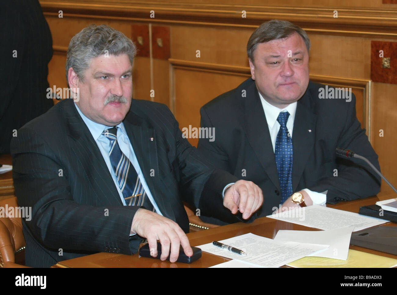 Vadim Morozov RZhD Russian Rail Co First Deputy President left