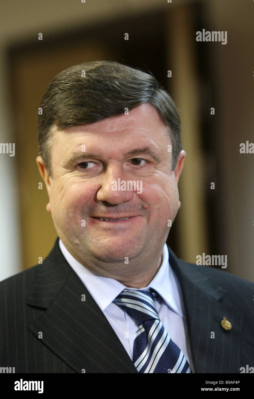 Chairman of the OAO Rosselkhozbank Russian Agricultural Bank board Yuri ...