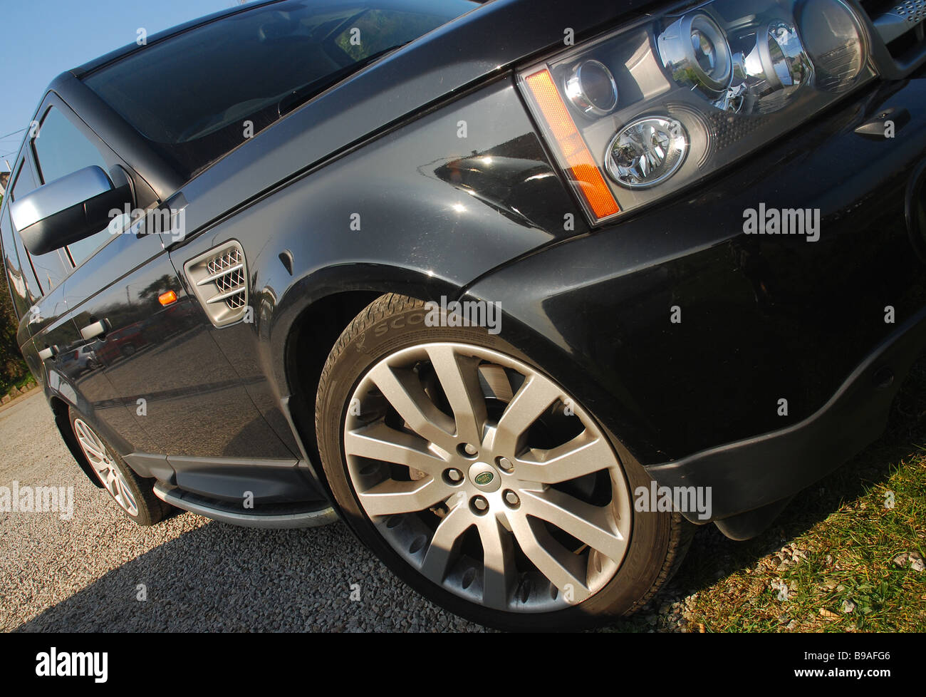 A Range Rover Sport Stock Photo - Alamy