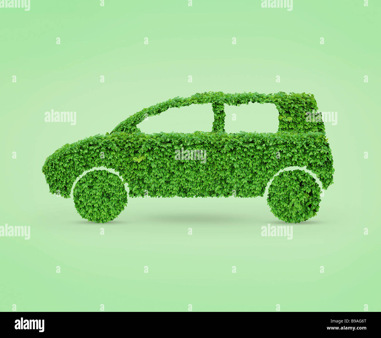 Green car Stock Photo