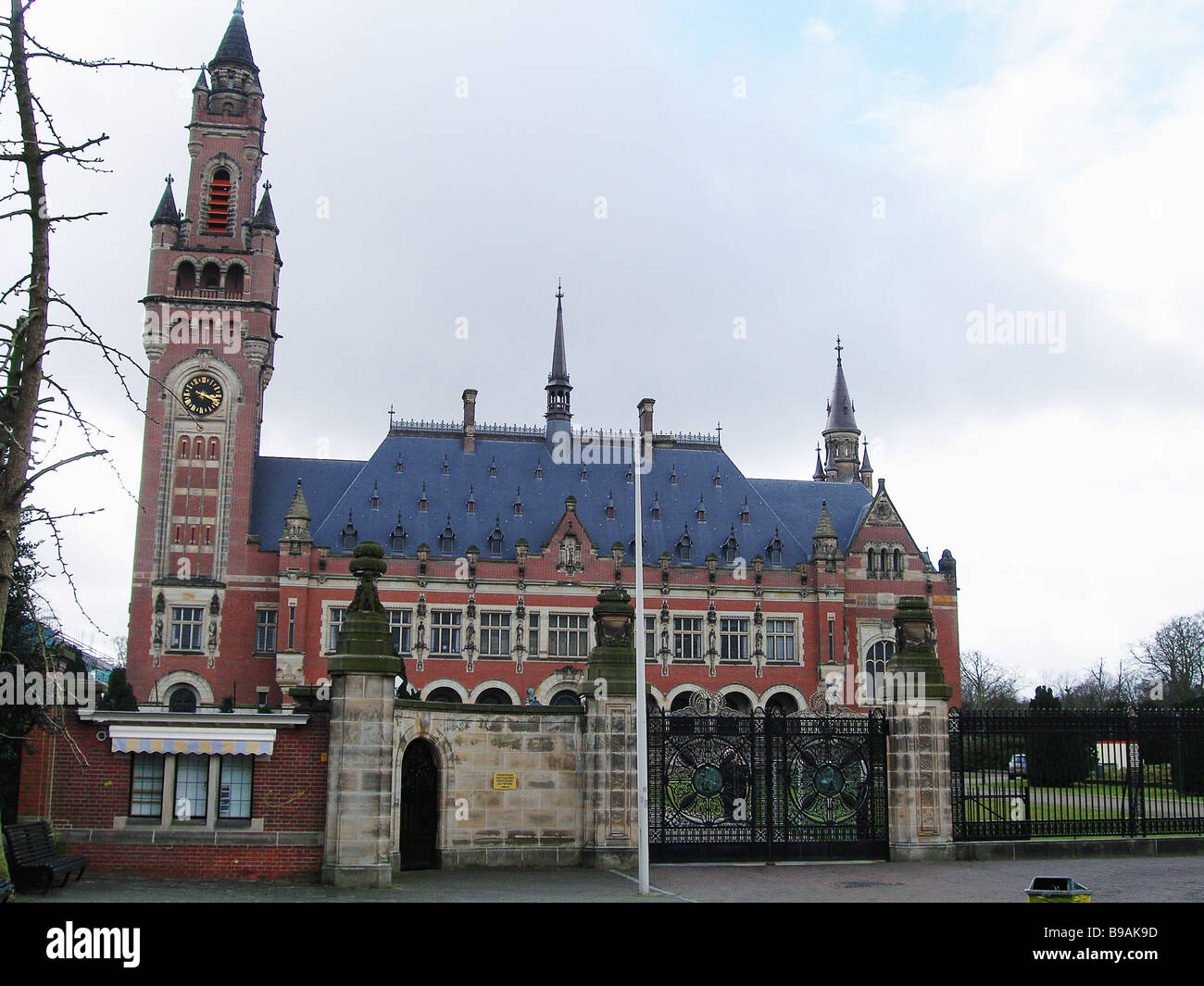 The Palace of Peace in the Hague is the headquarters of the ...