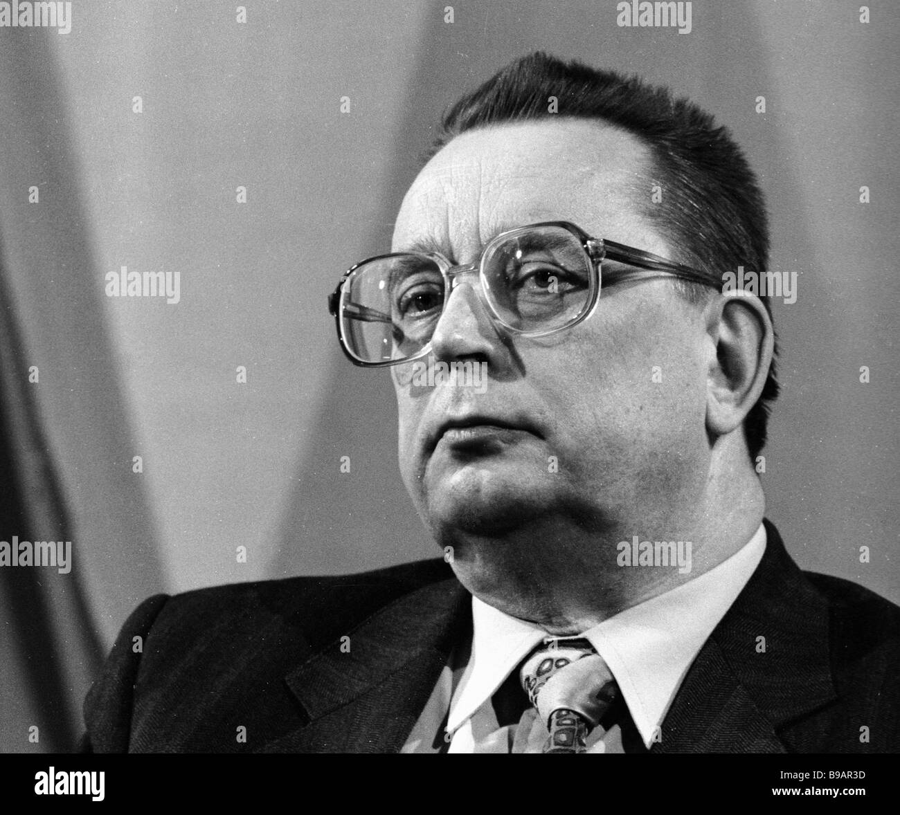 USSR Finance Minister Valentin Pavlov Stock Photo - Alamy