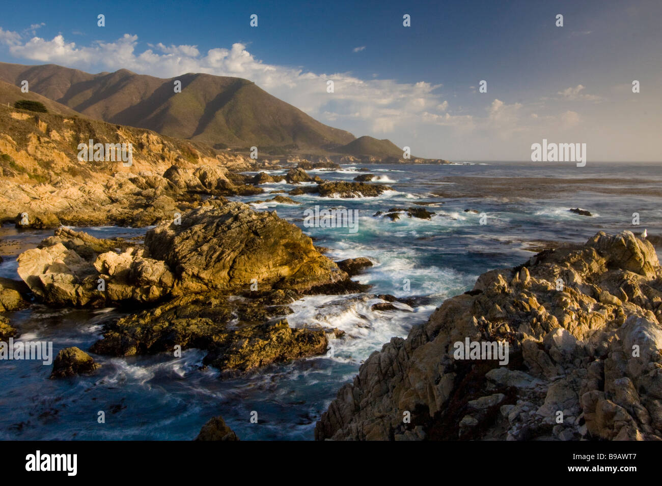 The Big Sur Coast at Sunset, California, USA Stock Photo - Alamy