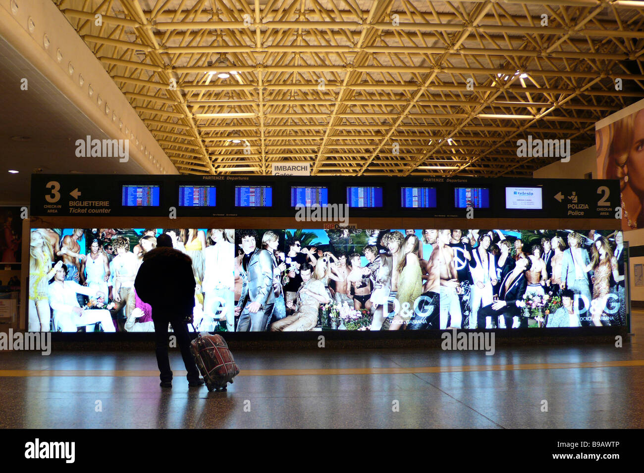 Milan Malpensa airport Stock Photo - Alamy