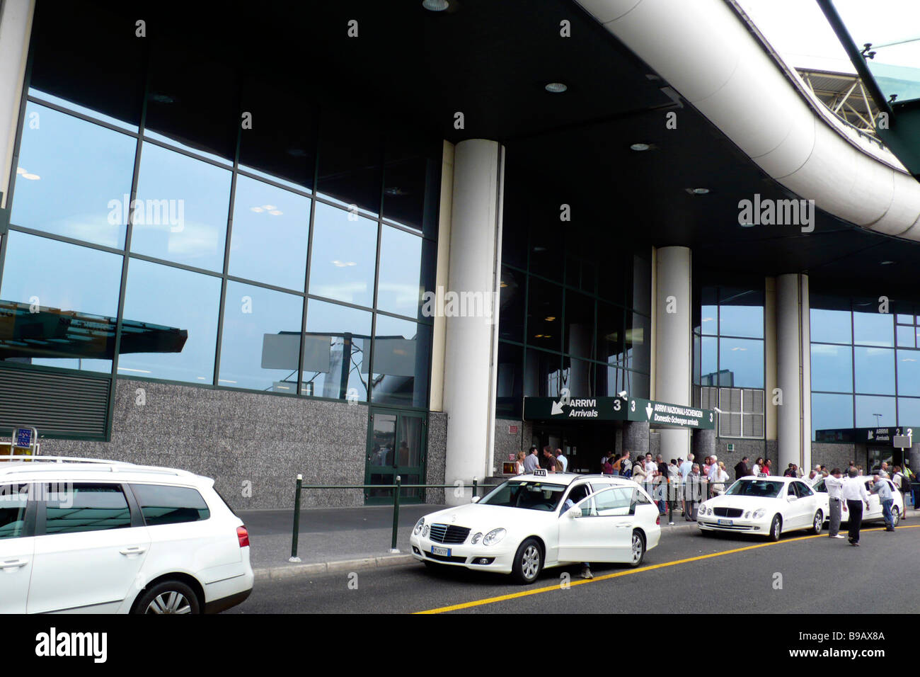Milan Malpensa airport Stock Photo - Alamy
