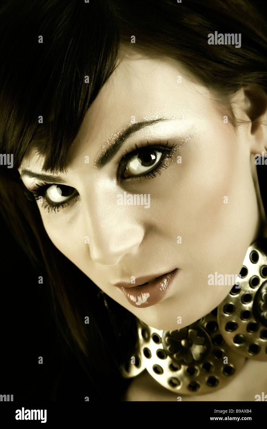 portrait of a young woman Stock Photo - Alamy