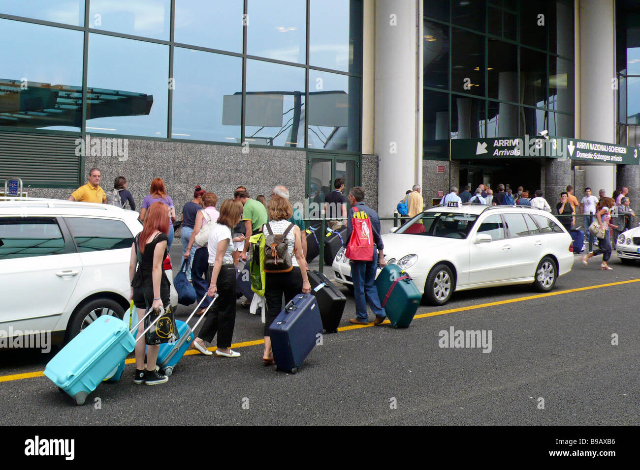 Milan Malpensa airport Stock Photo - Alamy