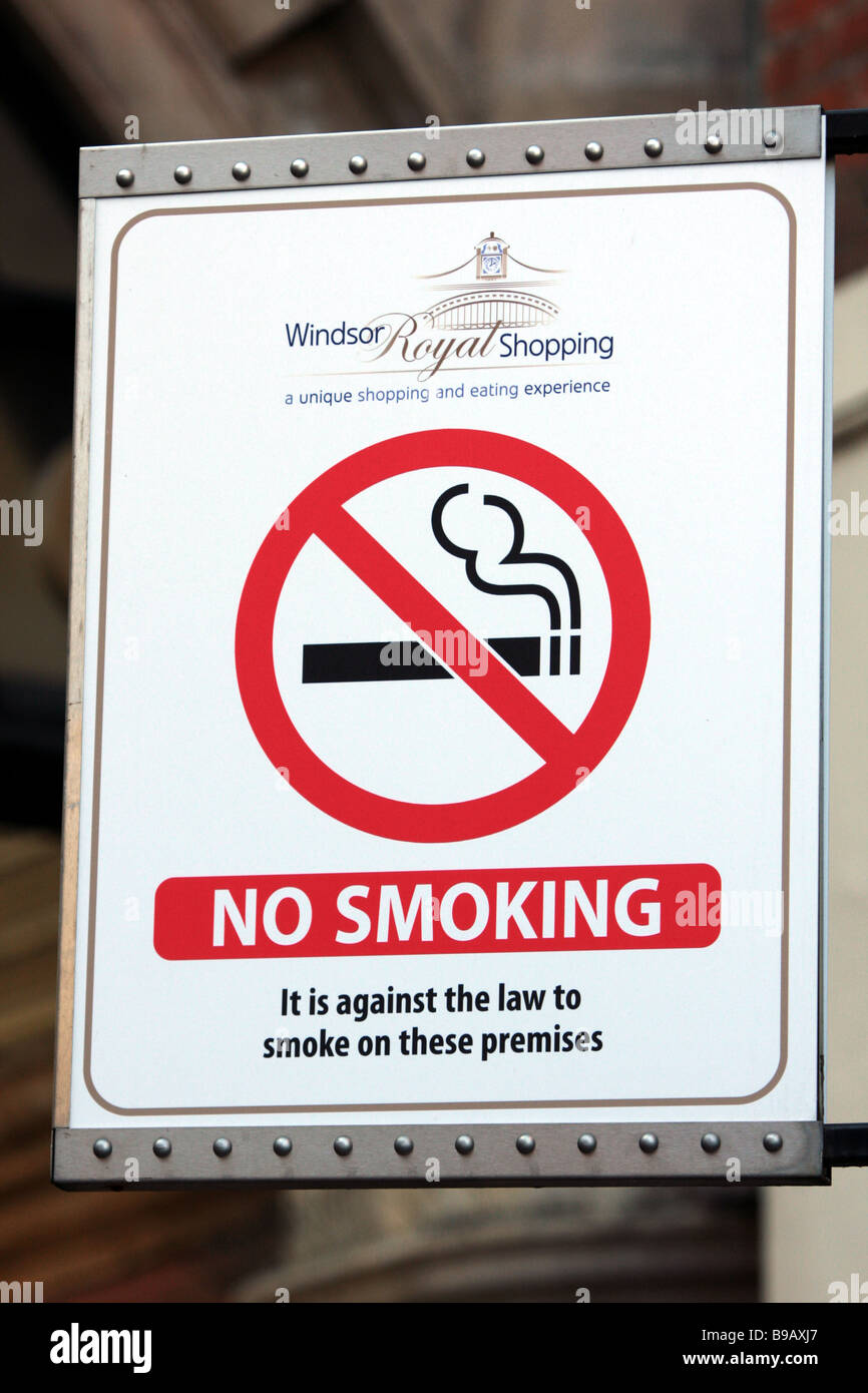 No smoking sign Stock Photo