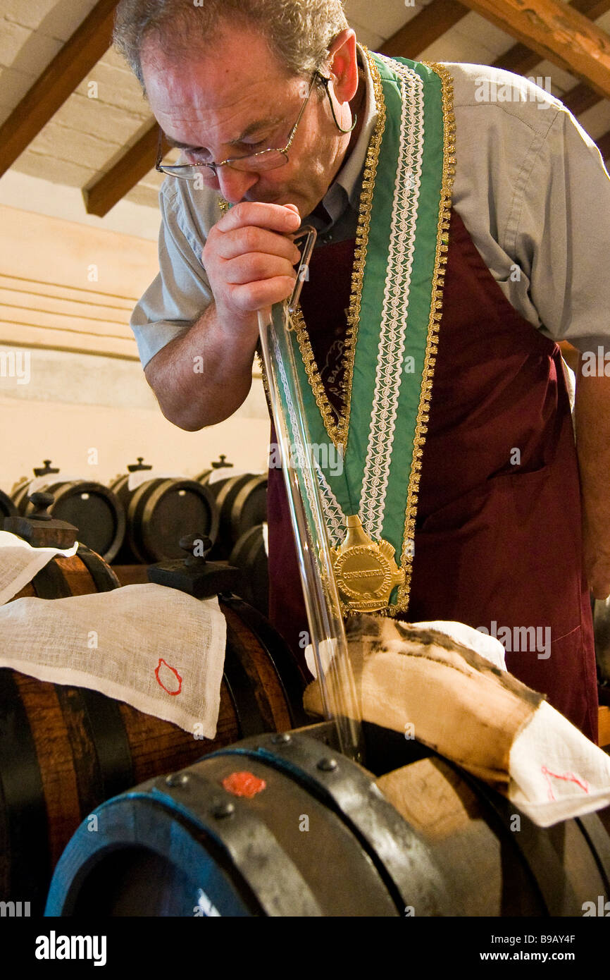 Acetaia of Consortium traditional balsamic vinegar Spilamberto Modena