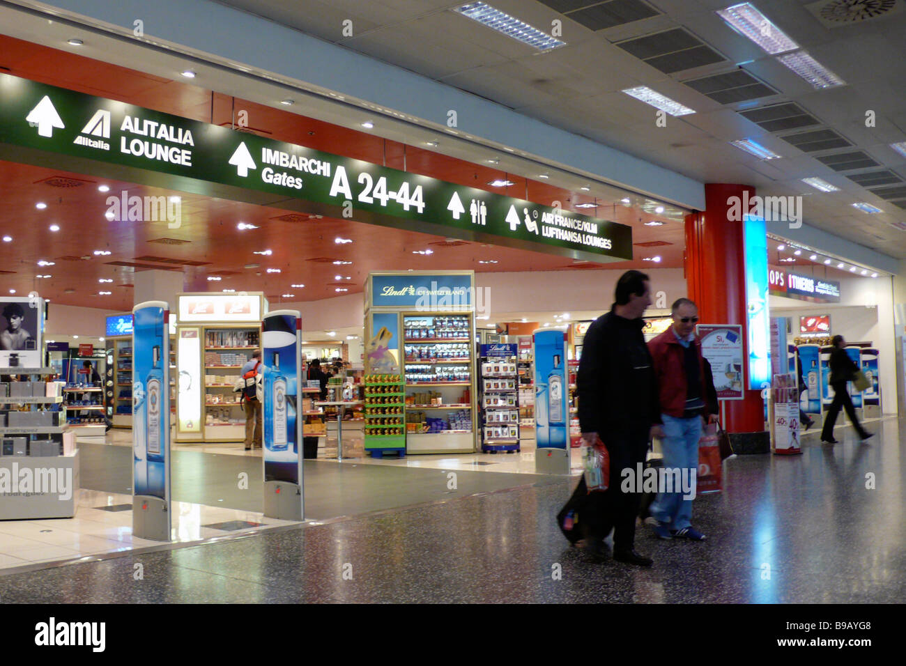 Milan Malpensa airport Stock Photo - Alamy