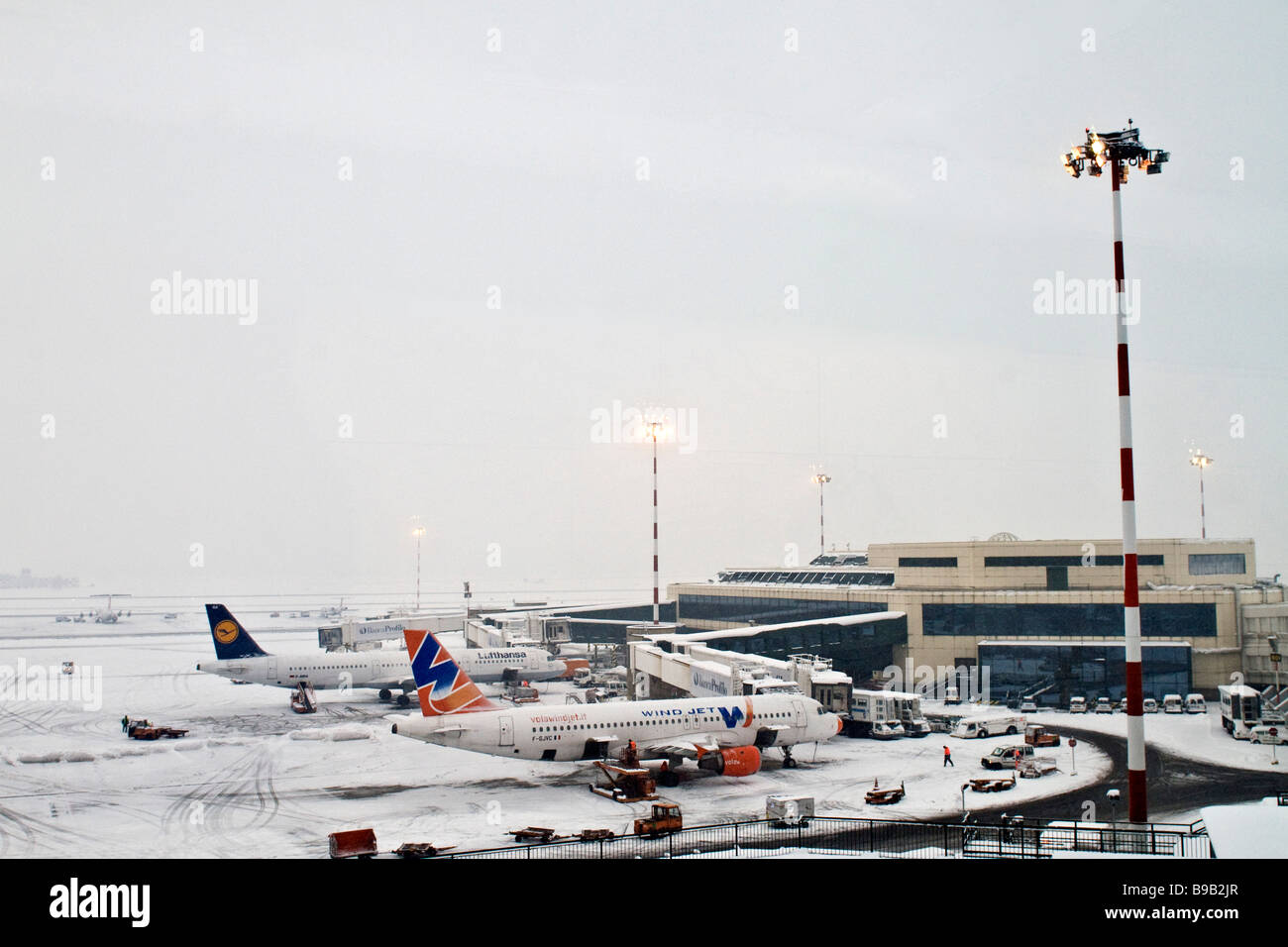 Milan Malpensa airport Stock Photo - Alamy