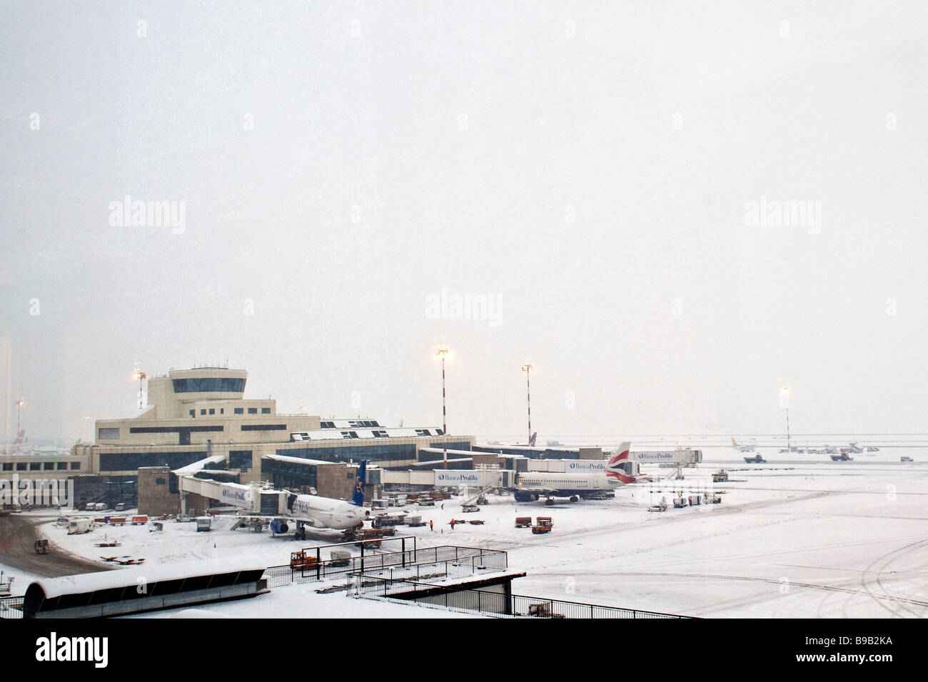 Milan Malpensa airport Stock Photo - Alamy