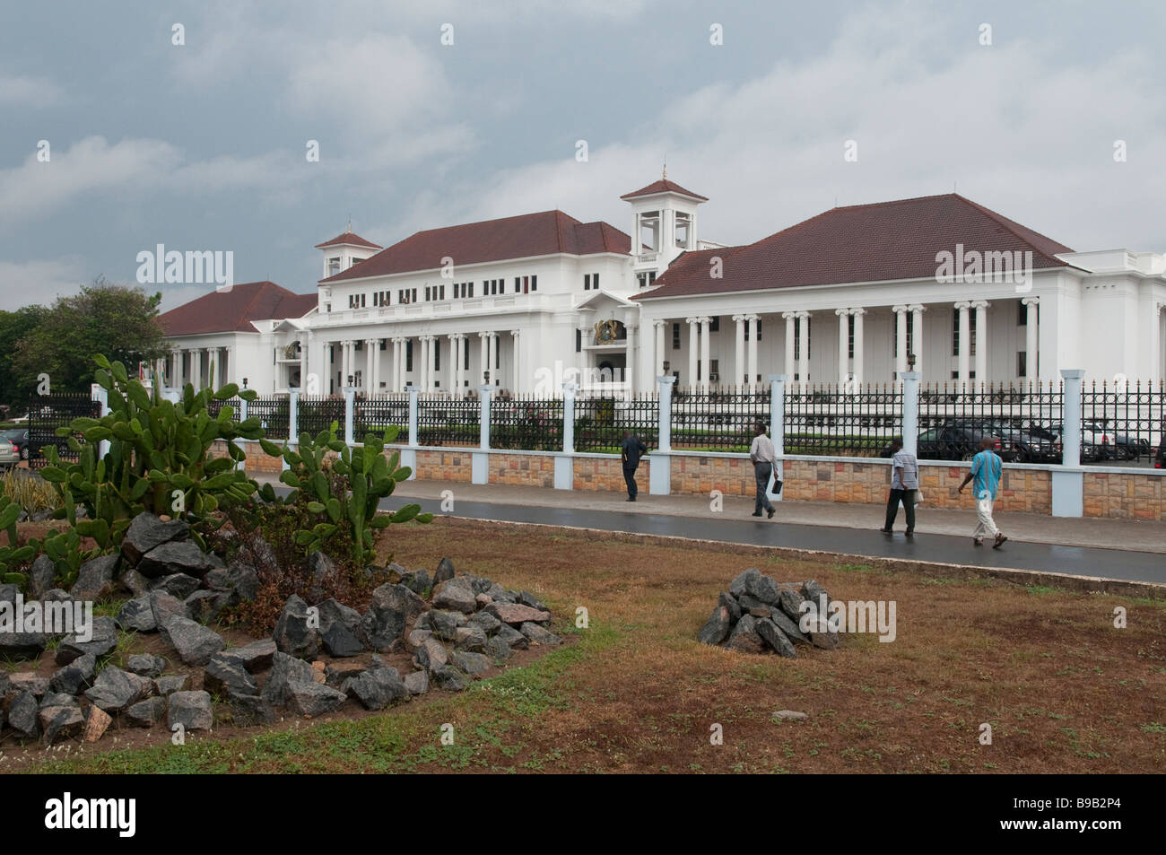 West africa Ghana Accra Supreme court Stock Photo - Alamy