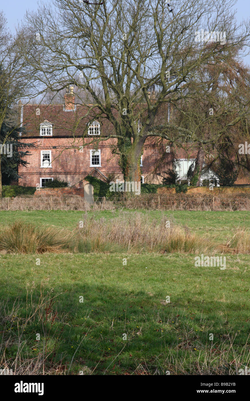 An English rural scene. Gonalston, Nottinghamshire, England, U.K. Stock Photo