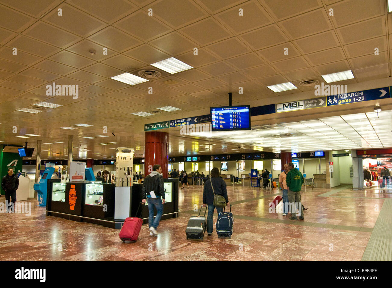 Guglielmo Marconi airport Bologna Stock Photo Alamy