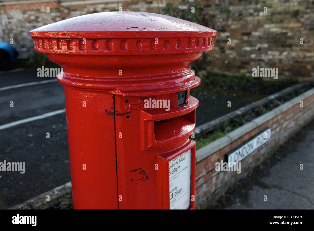 Letter box in England Stock Photo Alamy
