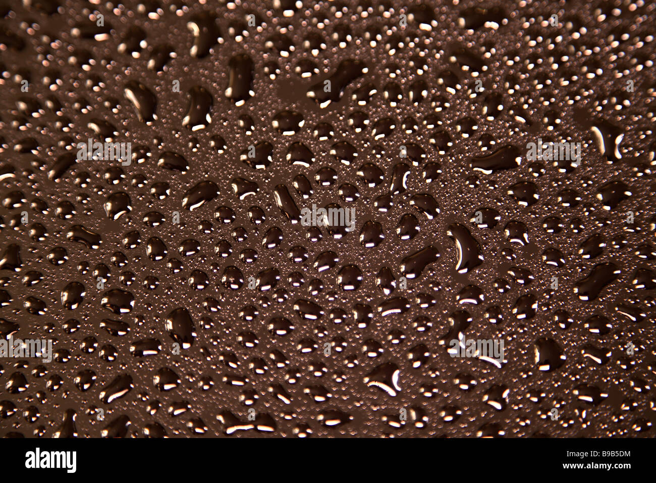 Abstract water blobs Stock Photo