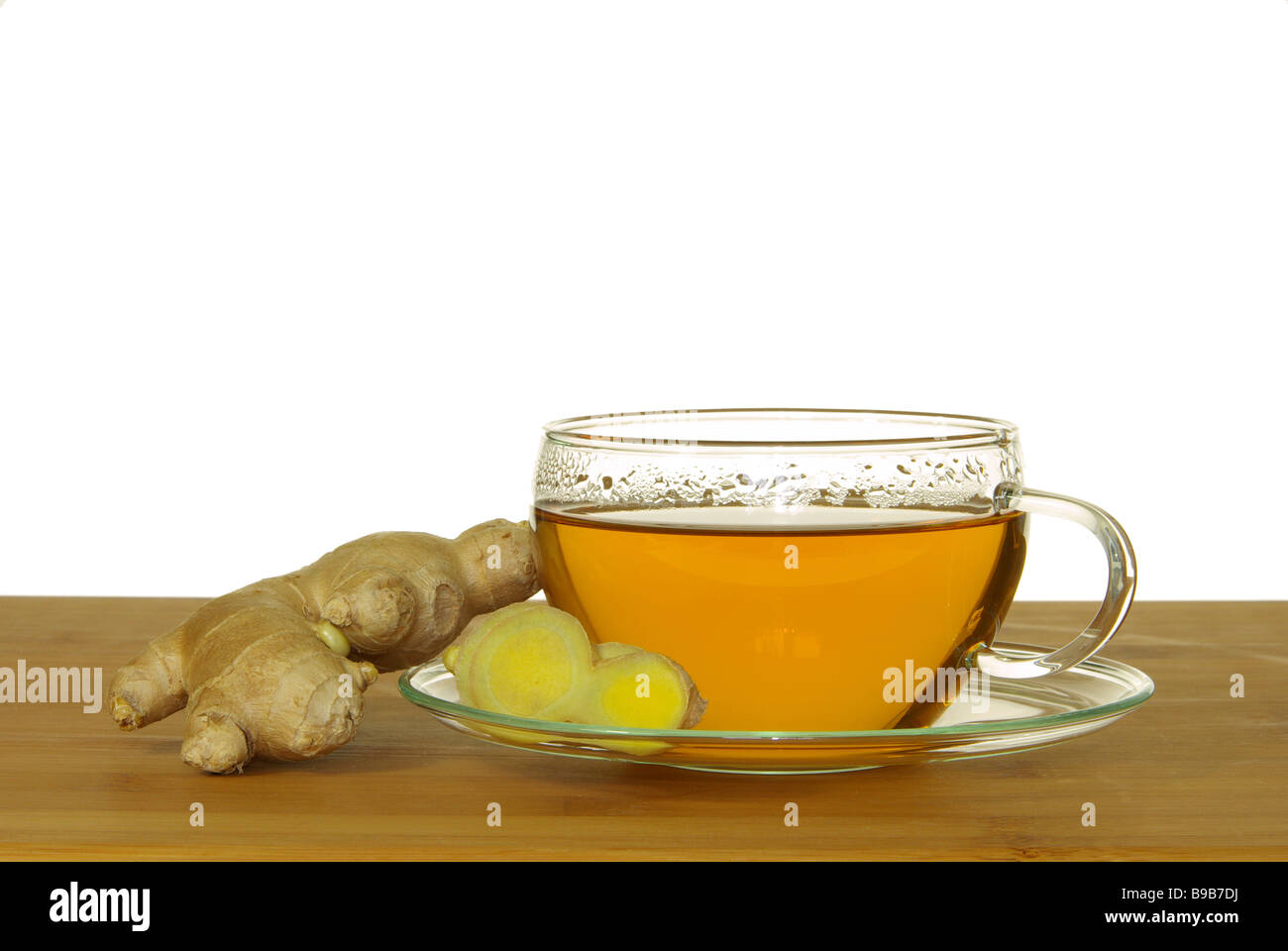 Tee Ingwer tea ginger 05 Stock Photo