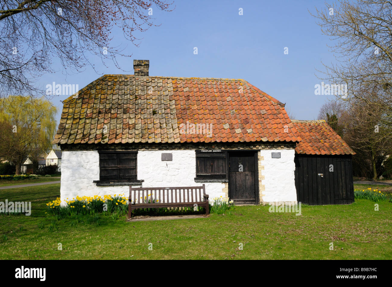 Thriplow Smithy Thriplow Cambridgeshire England Uk Stock Photo Alamy