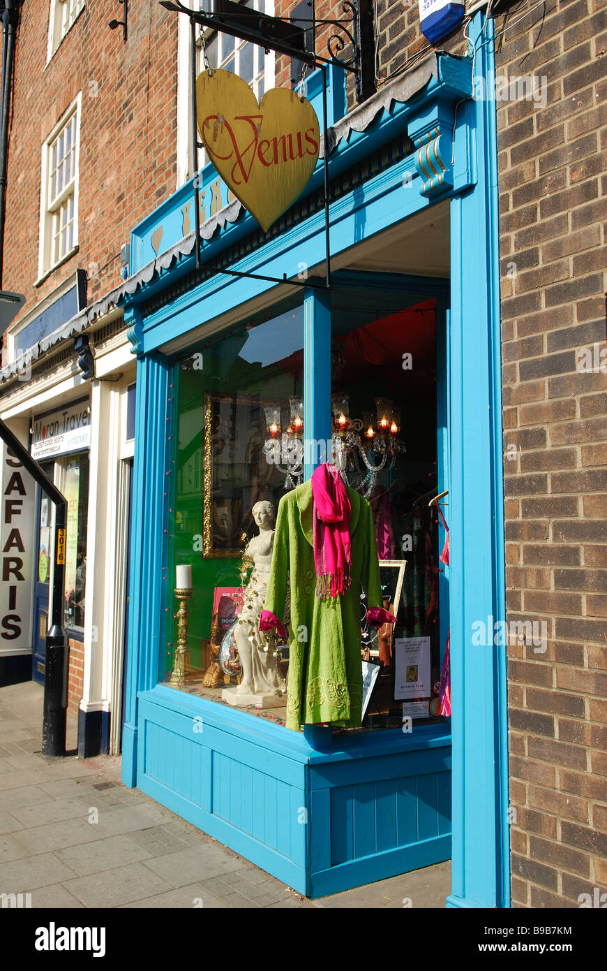 Louth Lincolnshire Fashion Store Stock Photo Alamy