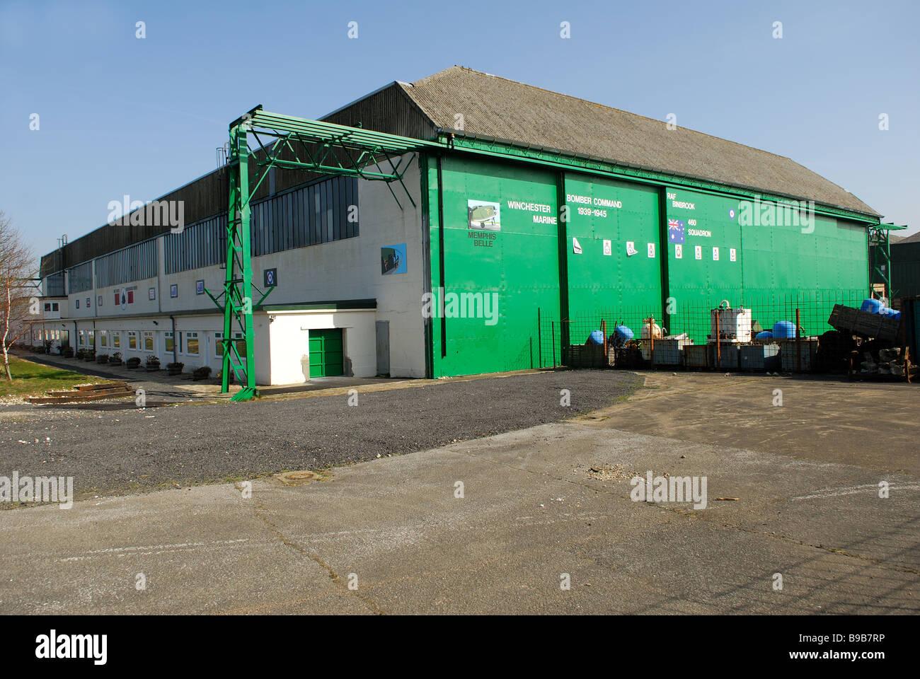 Binbrook Former RAF Base Lincolnshire. Stock Photo