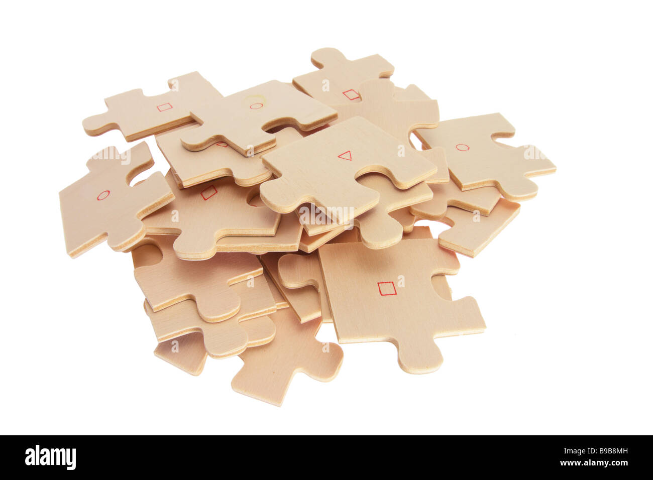 Jigsaw Puzzle Pieces Stock Photo Alamy