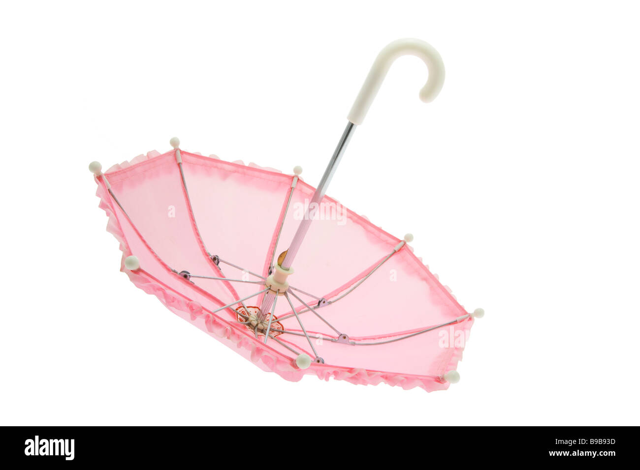 Pink Umbrella Stock Photo