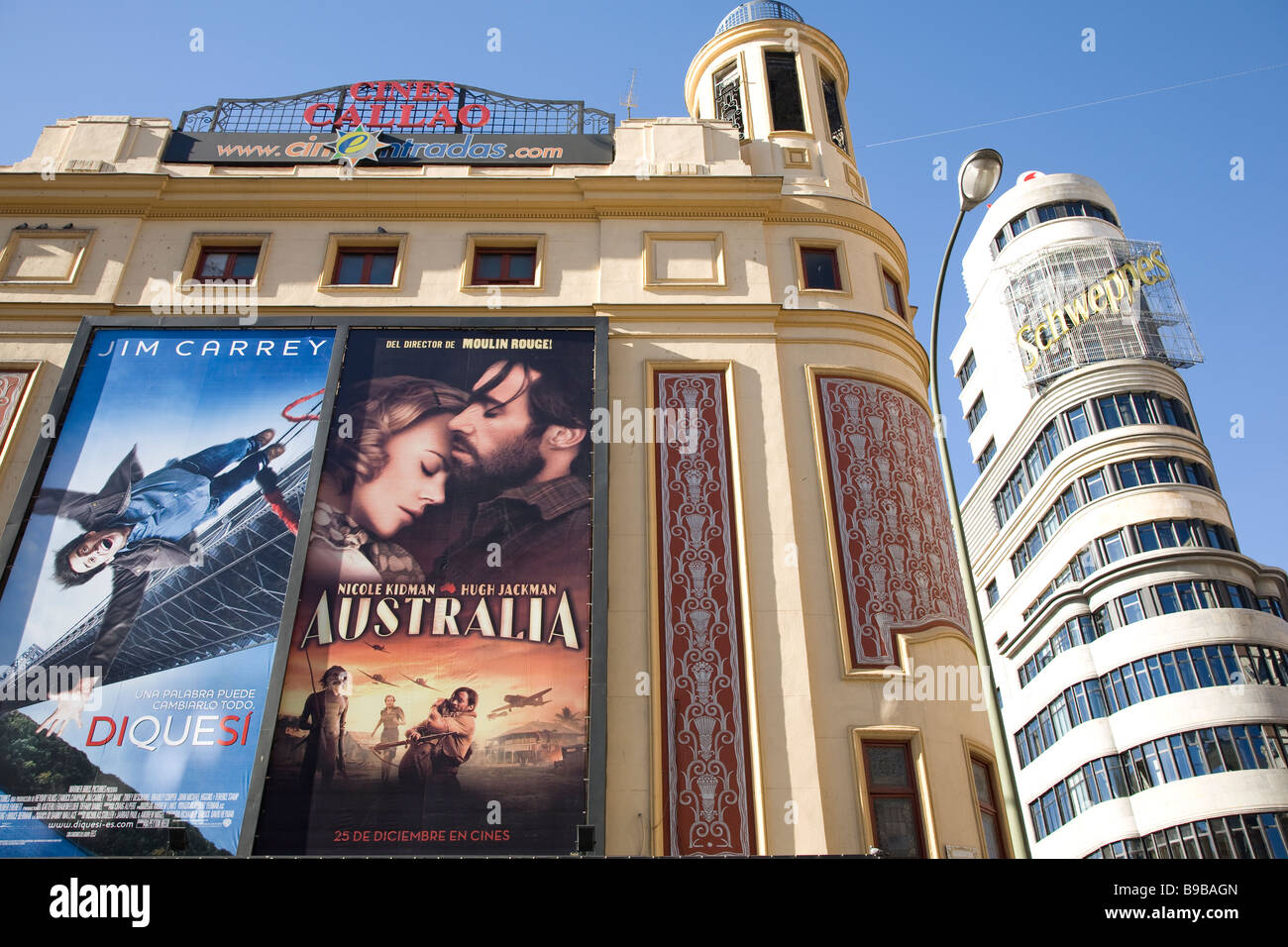 Cines Callao en Plaza Callao, Madrid, Spain Stock Photo - Alamy