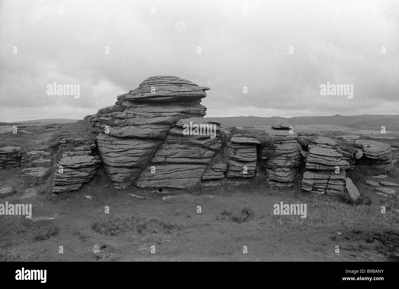 Dartmoor National Park Stock Photo Alamy