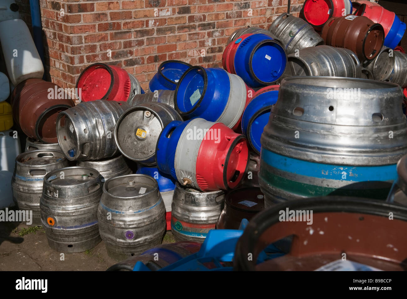 Empty beer barrels hires stock photography and images Alamy