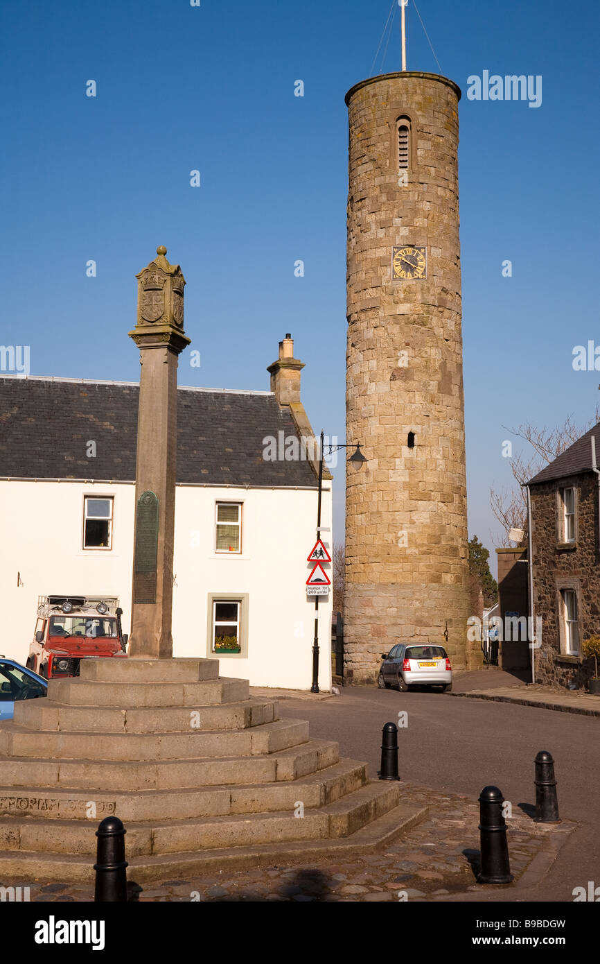 Village Square, Perth and Kinross, Scotland Stock Photo Alamy
