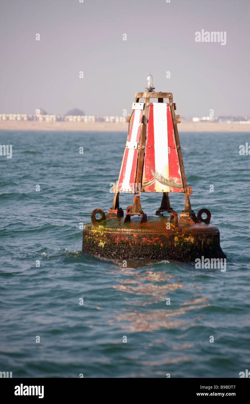 Safe Water Mark or Clear Water Bouy, marking the entrance to Sovereign
