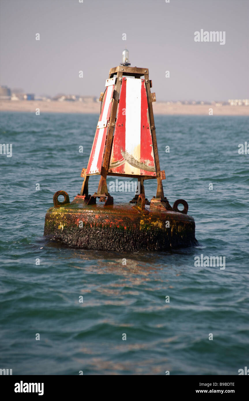 Safe Water Mark or Clear Water Bouy, marking the entrance to Sovereign