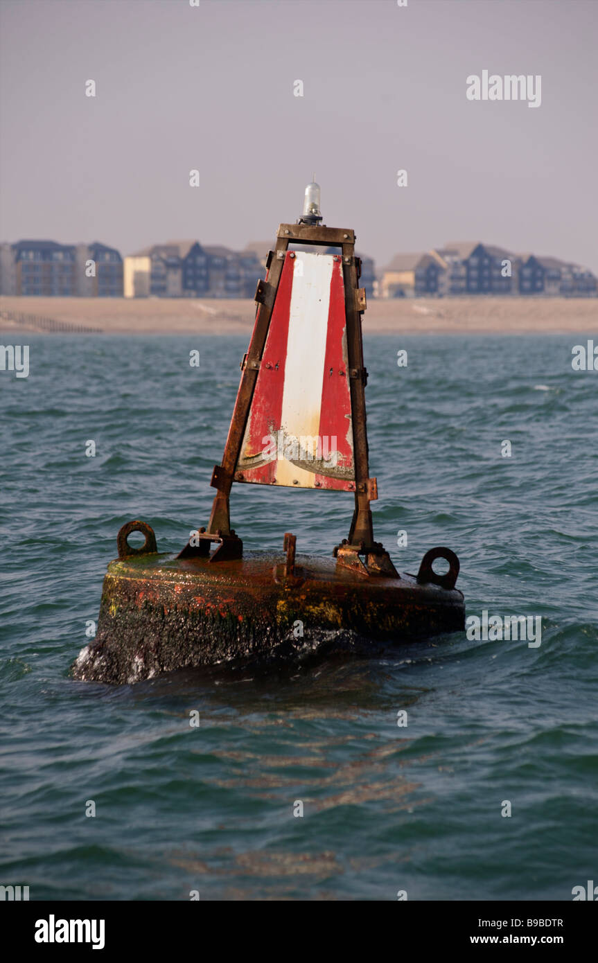Safe Water Mark or Clear Water Bouy, marking the entrance to Sovereign