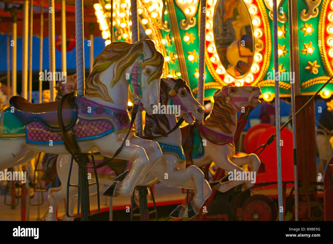 Merry go round horse calliope hires stock photography and images Alamy