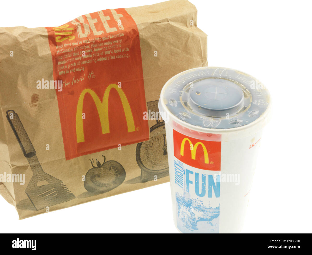 Fast Food Meal Stock Photo